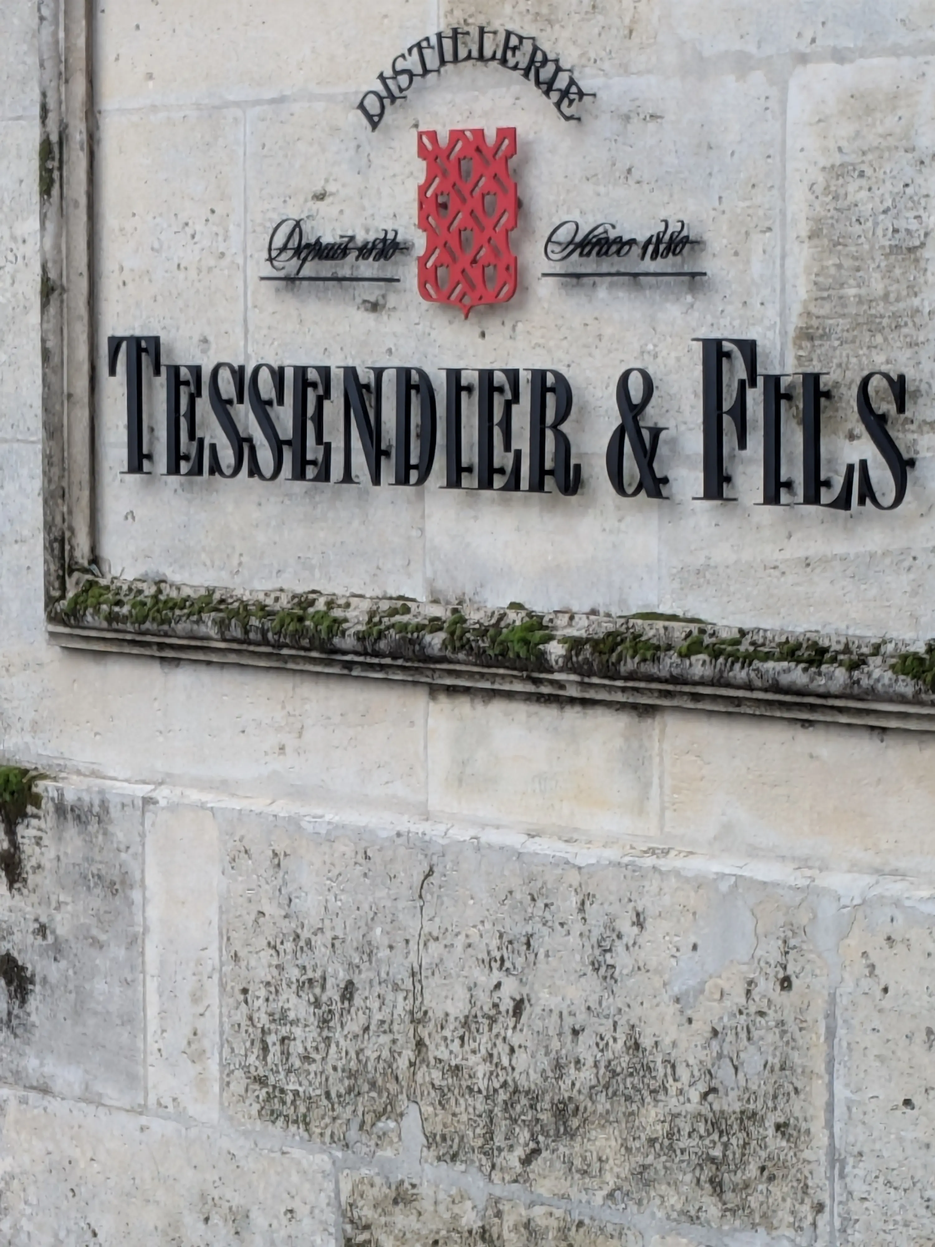 Traditional Cognac distillery visited by LXV Wine during a private wine trip in France