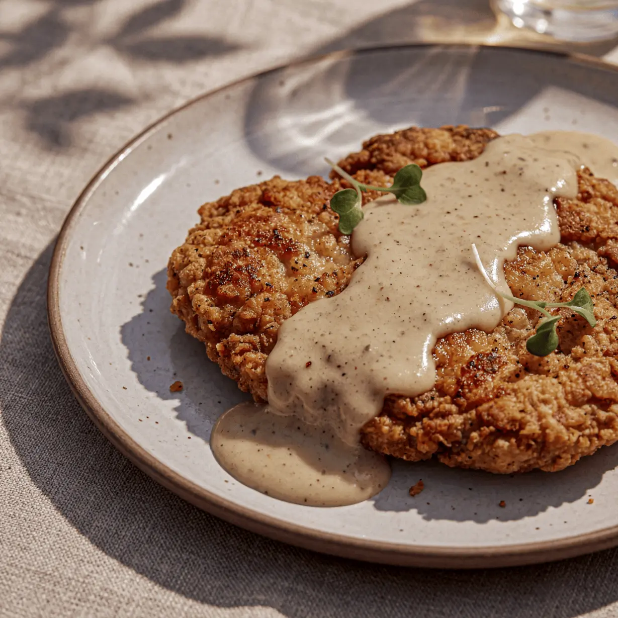 Chicken-Fried Steak with Eternal Hearth Spice Gravy with Eternal Hearth Spice