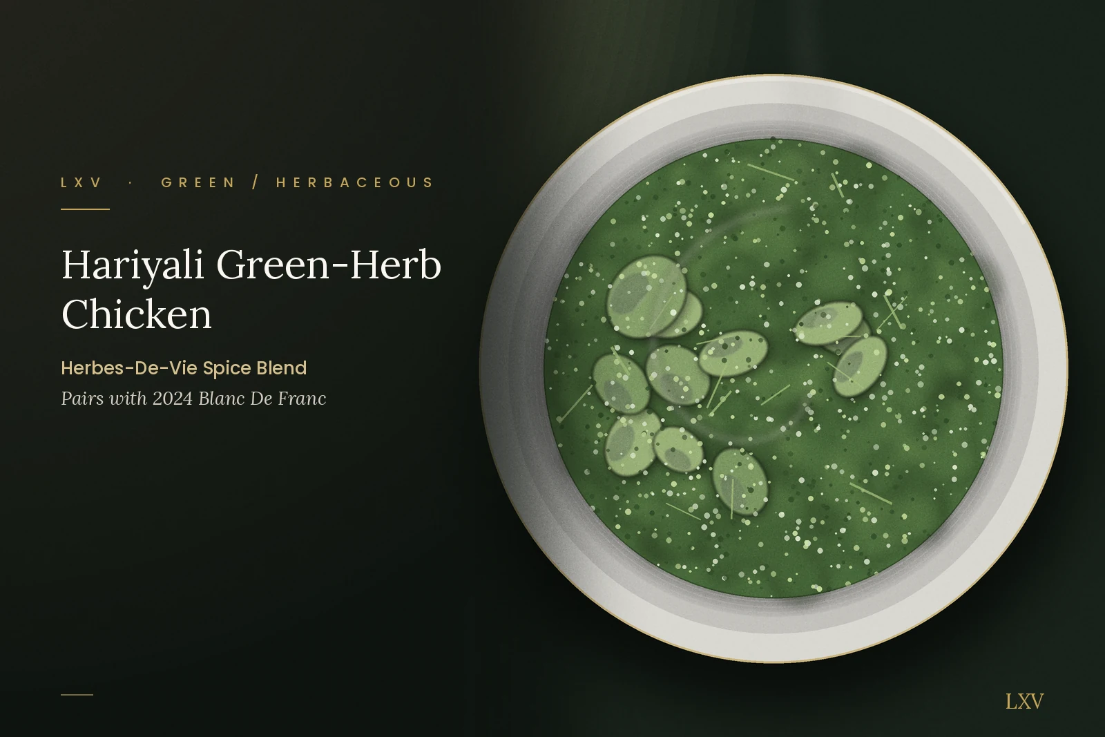 Herbes-de-Vie: Hariyali Green-Herb Chicken