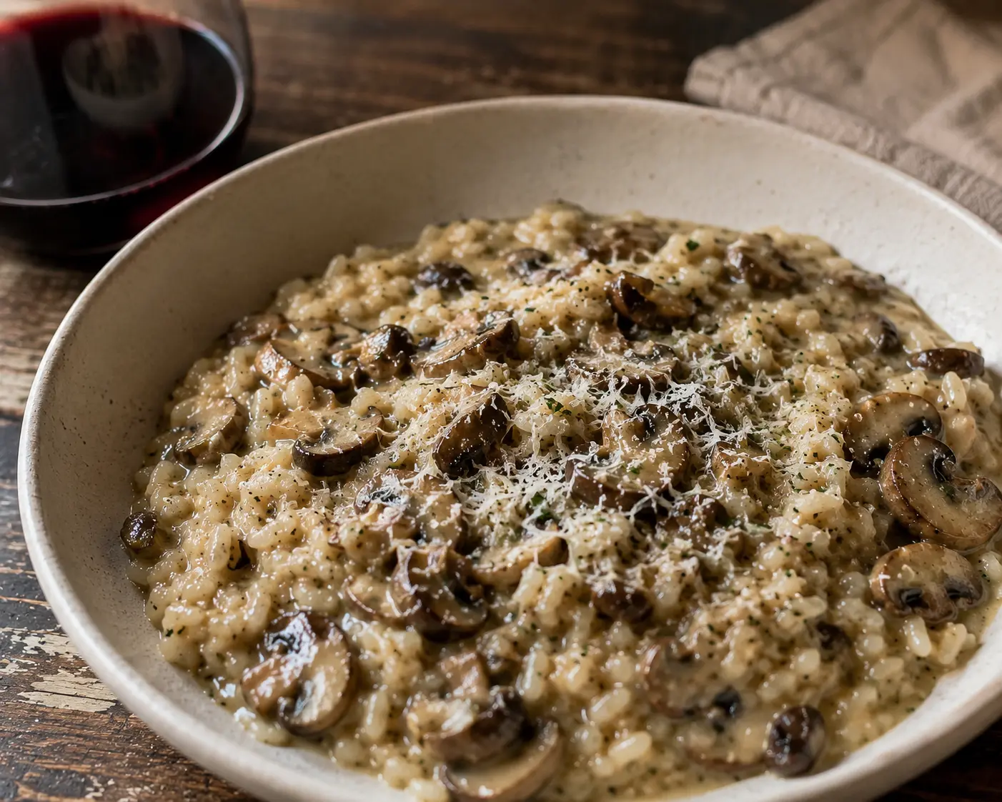 Truffle Mushroom Risotto