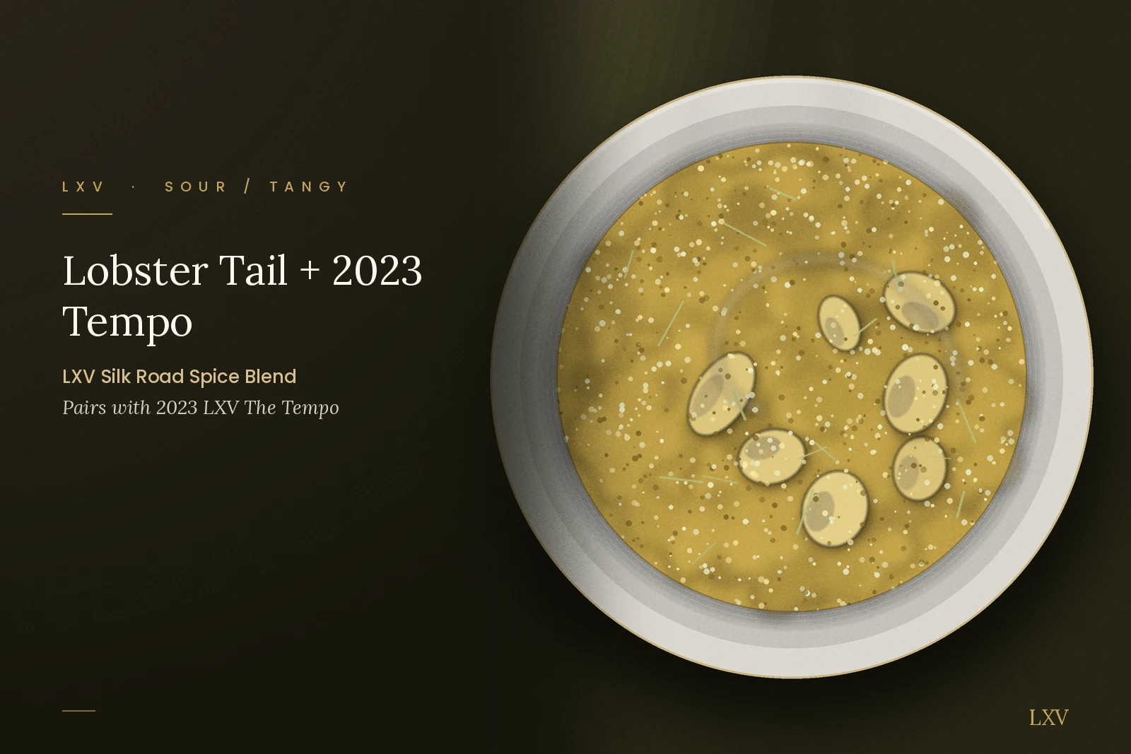 Recipe Card - Silk Road: Lobster Tail + 2023 Tempo