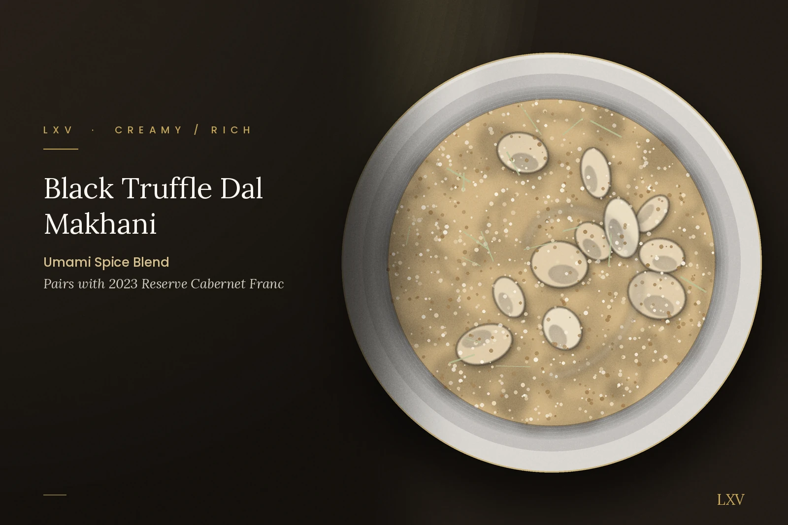 Umami: Black Truffle Dal Makhani