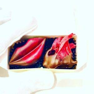 A Passion Play with LXV Wine Gift Box for Valentine’s Day LXV Chocolate Gifts Valentine