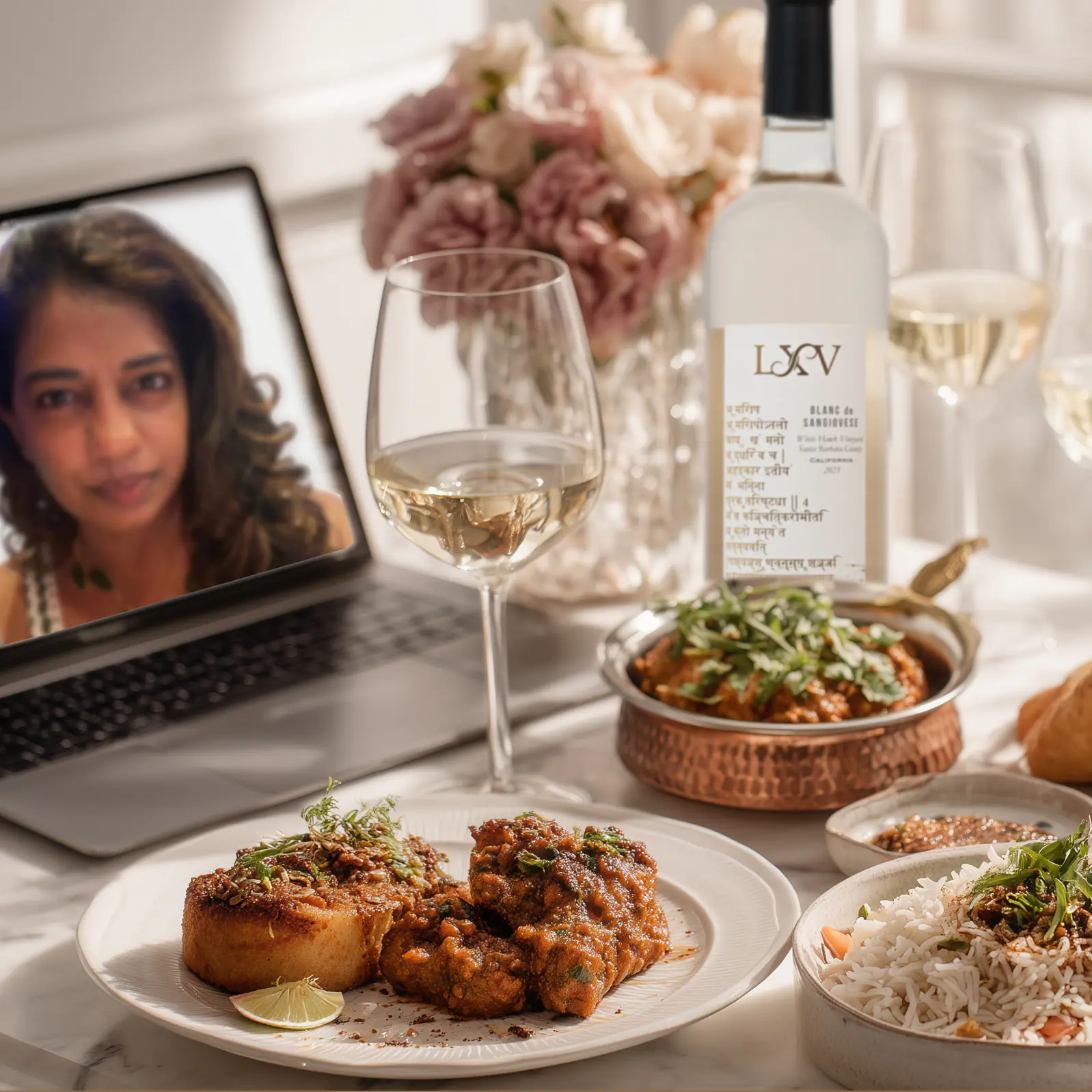 Indian Food and Wine Pairing Event