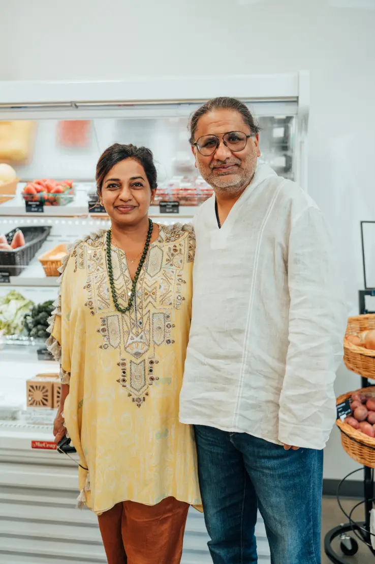 Neeta and Kunal Mittal, founders of LXV Wine