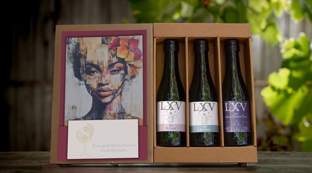 LXV Perfumed Garden Tasting Kit: Secret, Tempo, Reserve Cab Franc